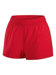 Rosso - Shorts da bagno Speedo Essential da donna - Immagine 7 di 9