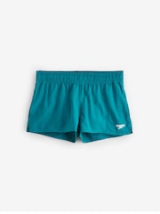 Speedo Green Womens Essential Swim Shorts - Image 12 of 12