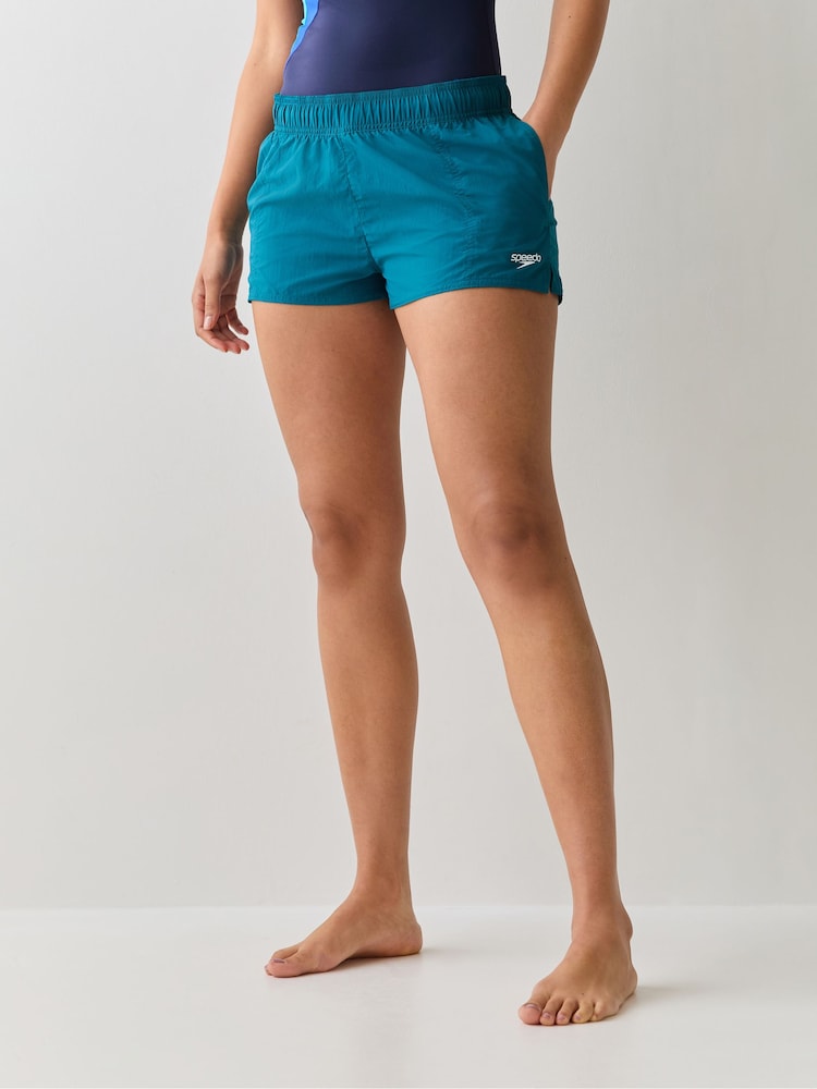 Verde - Shorts da bagno Speedo Essential da donna - Immagine 2 di 6