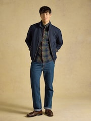 綠色 - Joules Long Sleeve Brushed Flannel Shirt - 圖片 4，共 7