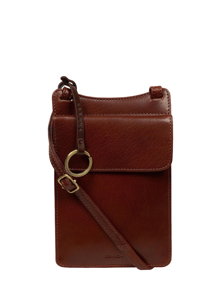 Conkca Seraphina Leather Cross-Body Phone Bag - Image 2 of 5 Conkca Seraphina Leather Cross-Body Phone Bag - Image 2 of 5