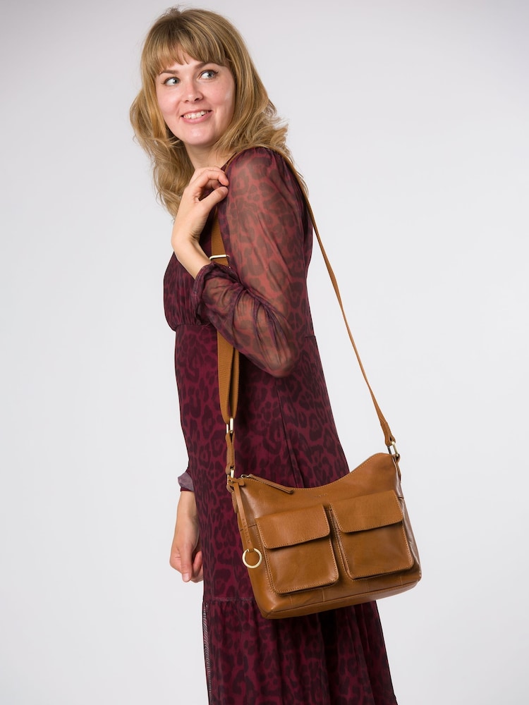 Conkca Natalie Leather Shoulder Bag - Image 2 of 4 Conkca Natalie Leather Shoulder Bag - Image 2 of 4