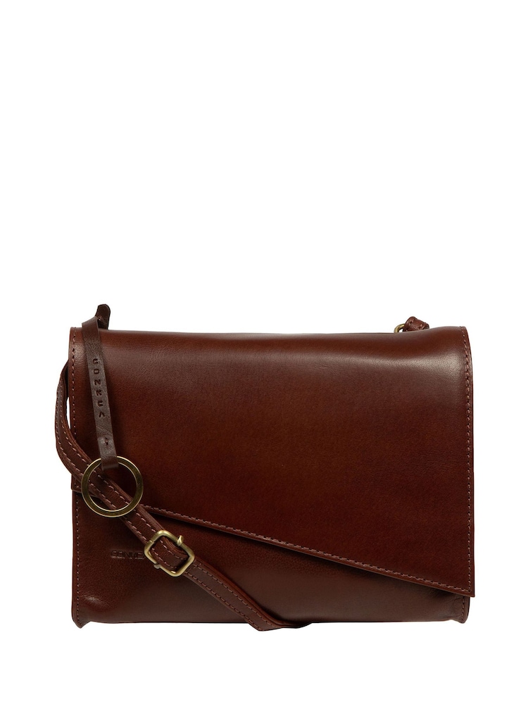 Conkca Gia Leather Cross-Body Black Bag - Image 1 of 6 Conkca Gia Leather Cross-Body Black Bag - Image 1 of 6