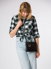 Conkca Marietta Leather Cross-Body Bag - Image 7 of 7