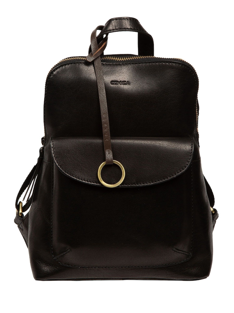 Conkca Clementine Leather Cross-Body Bag - Image 1 of 5 Conkca Clementine Leather Cross-Body Bag - Image 1 of 5