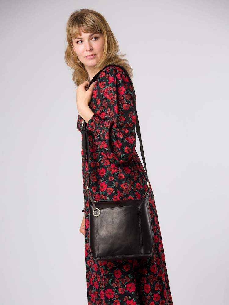Conkca Indigo Leather Shoulder Bag - Image 6 of 6 Conkca Indigo Leather Shoulder Bag - Image 6 of 6