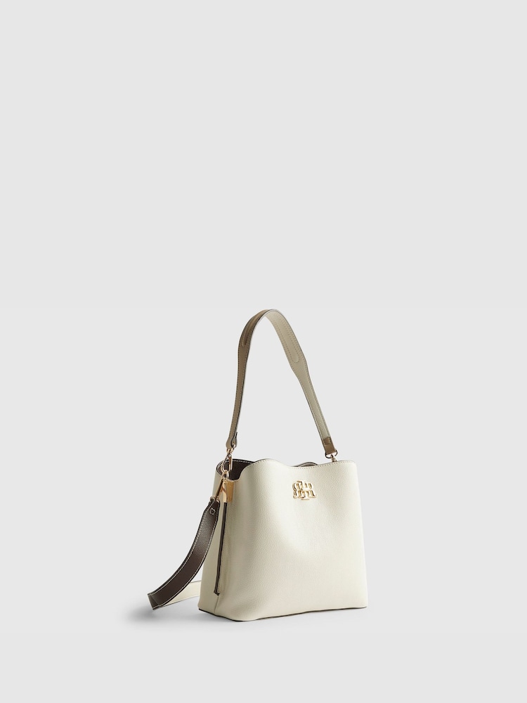 River Island Lock Front Bucket Bag - Imagem 2 de 5