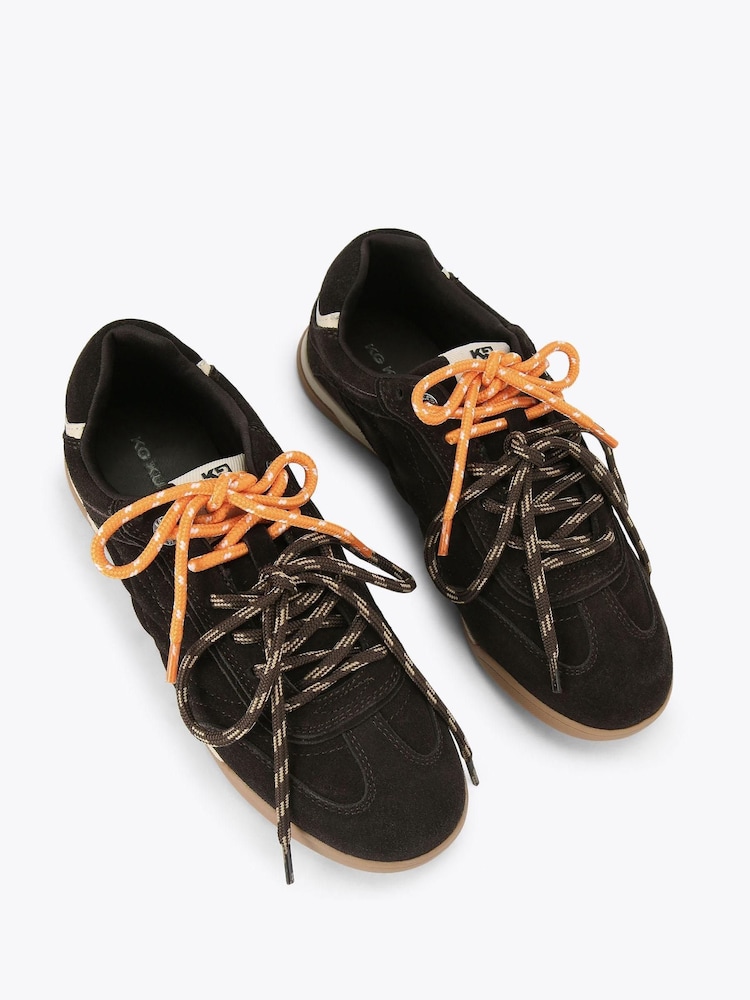 KG Kurt Geiger Brown Levon Trainers - Image 2 of 4