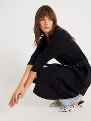 River Island Belted Shawl Maxi Cardigan - Bild 4 von 4