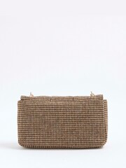 River Island Brown Dogtooth Embellished Shoulder Bag - Image 3 of 6