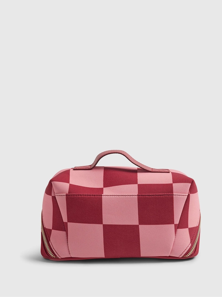River Island Red Nephthys Heart Make Up Bag - Image 2 of 5