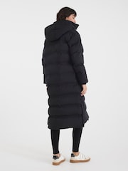 River Island Black Padded Longline Coat - Image 2 of 4