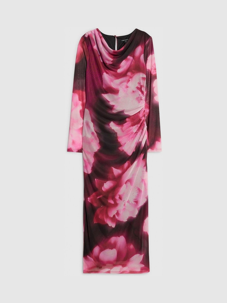 River Island Petite Floral Print Midi Dress - Bild 4 von 4