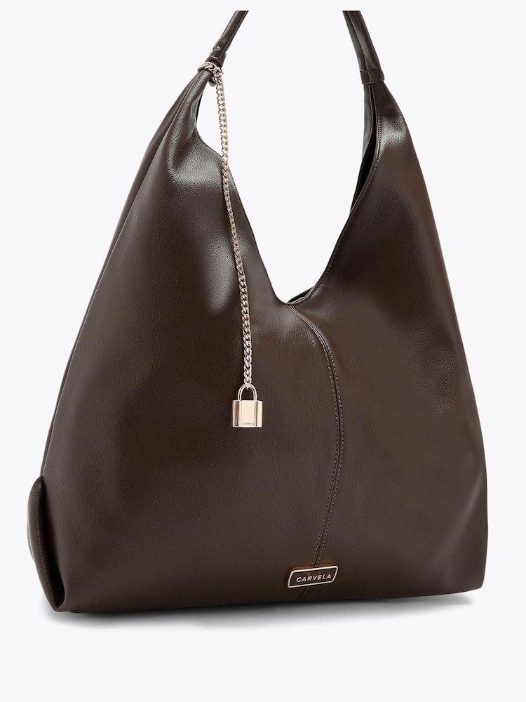 Carvela Brown Cassia Hobo Bag - Image 2 of 4