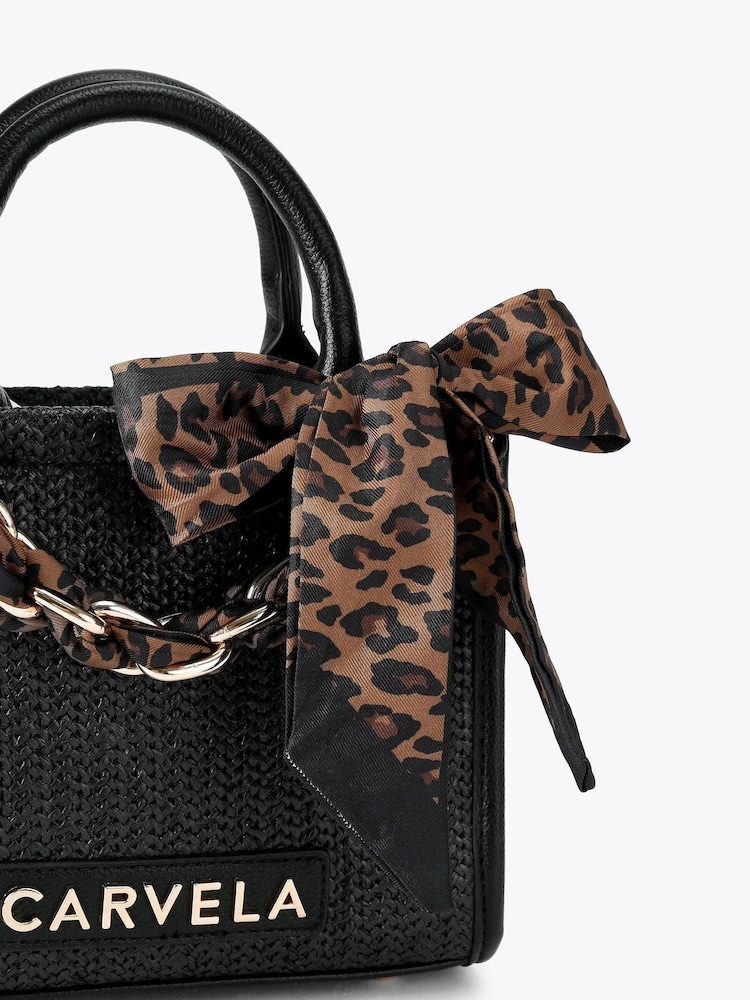 Carvela Black Carvela Black Sorrento Micro Tote Bag - Image 4 of 4 Carvela Black Carvela Black Sorrento Micro Tote Bag - Image 4 of 4