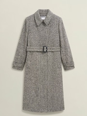 Hobbs Black Petite Wendy Coat - Image 4 of 4