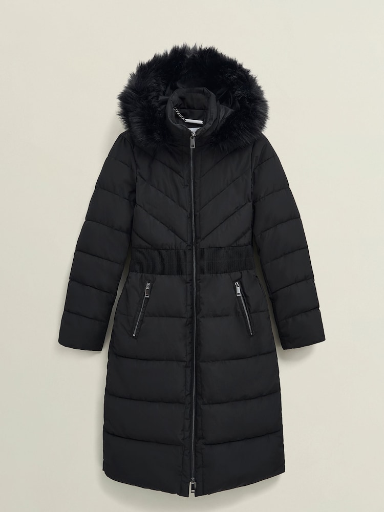 Hobbs Black Amalie Puffer - Image 4 of 4 Hobbs Black Amalie Puffer - Image 4 of 4