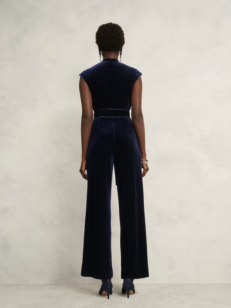 Hobbs Blue Olive Jumpsuit - Image 2 of 4