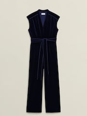 Hobbs Blue Olive Jumpsuit - Image 4 of 4