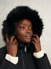 Hobbs Black Petite Amalie Puffer - Image 3 of 4