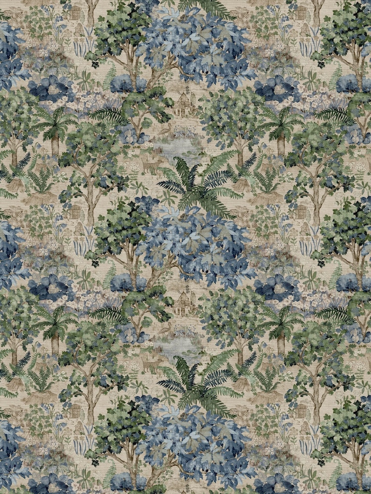Sanderson Dell Highgrove Wallpaper 10M The Stumpery - Image 1 of 1
