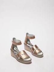 Fly London Metallic Bono 290Fly Sandals - Εικόνα 3 από 4