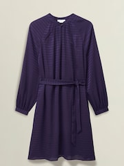 Hobbs Purple Lori Dress - Image 5 of 5
