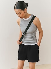 Black/Sage Sweat Shorts 2 Pack - Image 2 of 10