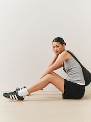 Black/Sage Sweat Shorts 2 Pack - Image 4 of 10