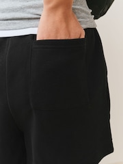 Black/Sage Sweat Shorts 2 Pack - Image 6 of 10