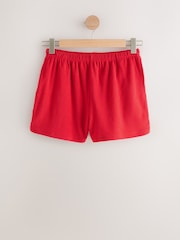 Rot - Frottee-Shorts - Bild 5 von 7