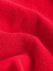 Rot - Frottee-Shorts - Bild 6 von 7