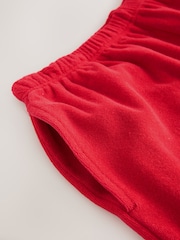 Rot - Frottee-Shorts - Bild 7 von 7