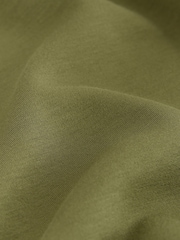 Olive Green Slinky Side Stripe Shorts - Image 7 of 8