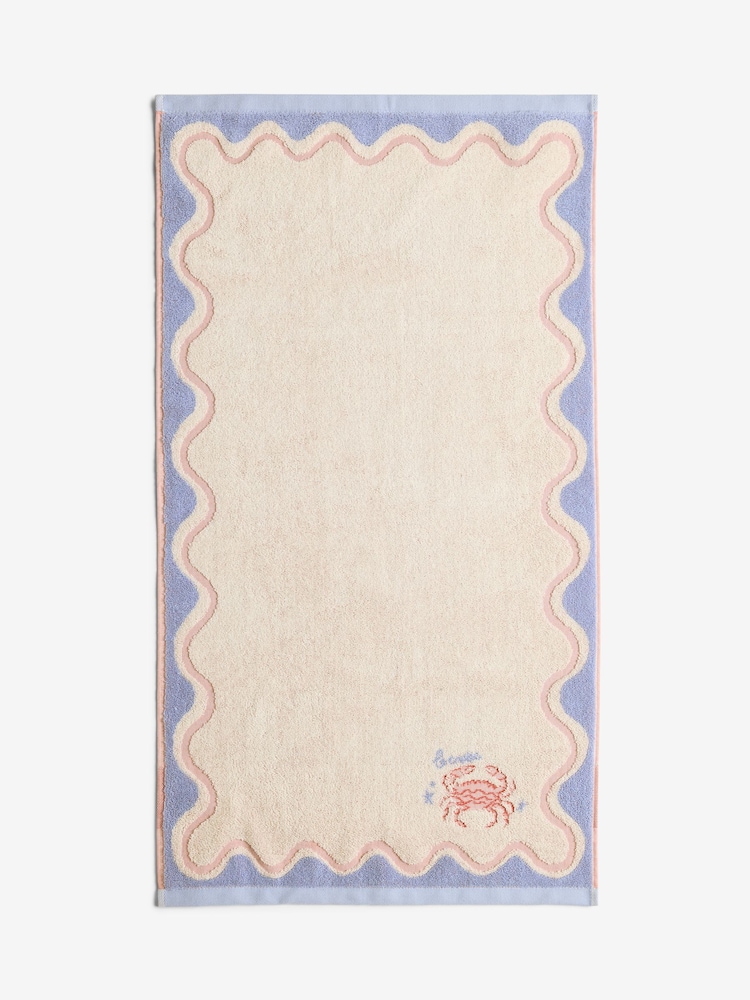 Embroidered Crab Towel - 3의 이미지 2