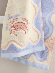 Embroidered Crab Towel - 3의 이미지 3