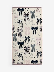 Multi Bow Halloween Towel - Image 1 of 4