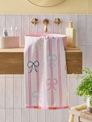 Multi Multi Stripe Bow Towel - Image 1 of 3
