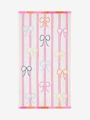 Multi Multi Stripe Bow Towel - Image 3 of 3