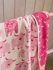 Pink Hamish Towel - Image 2 of 3