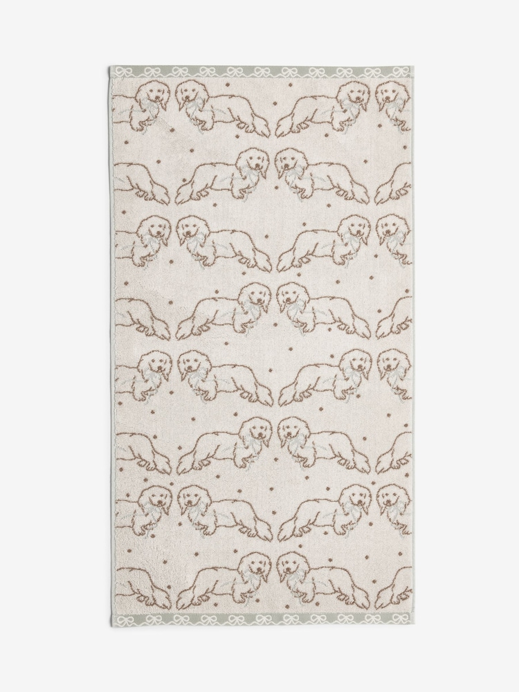 Daphne the Dachshund Towel - រូបភាព 3 នៃ 3