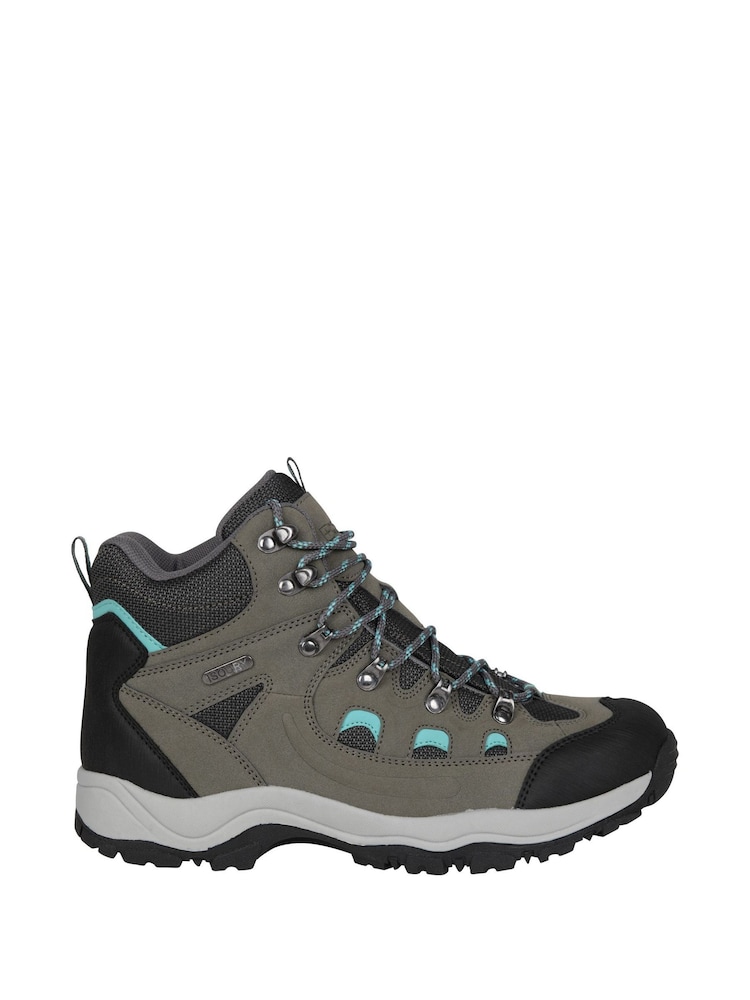 Verde - Botas de caminhada femininas impermeáveis Mountain Warehouse Adventurer - Imagem 2 de 7 Verde - Botas de caminhada femininas impermeáveis Mountain Warehouse Adventurer - Imagem 2 de 7