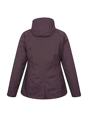 Mountain Warehouse Purple Alaskan Womens 3-in-1 Waterproof Jacket - Image 4 of 7