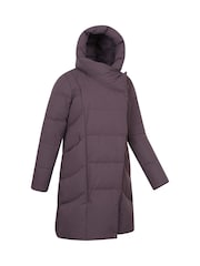 Mountain Warehouse Purple Cosy Wrap II Womens Extreme Down Jacket - Image 2 of 6