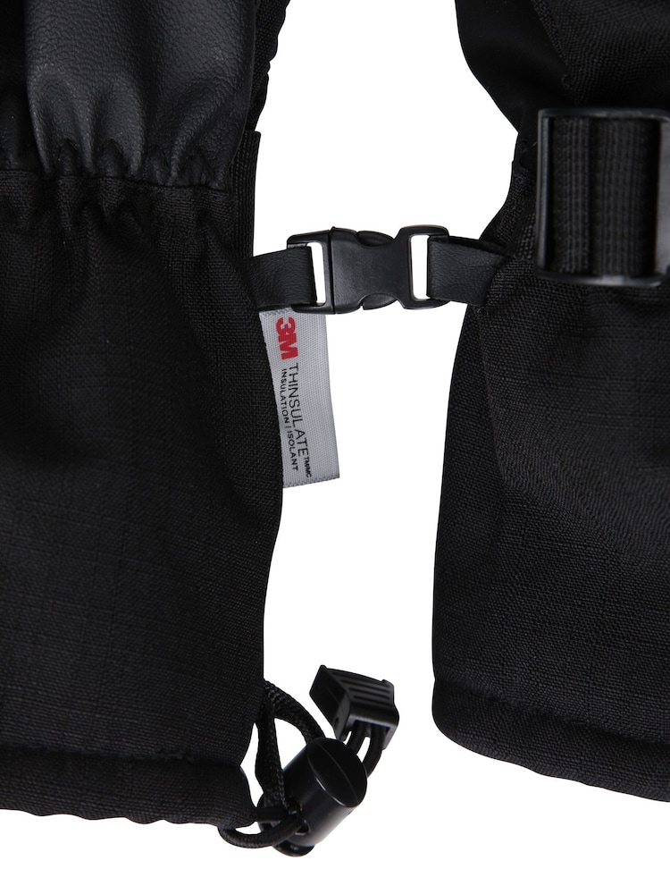 Mountain Warehouse Black Ultra Cold Weather Waterproof Ski Gloves - Image 5 of 5 Mountain Warehouse Black Ultra Cold Weather Waterproof Ski Gloves - Image 5 of 5