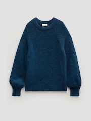 Hush Green Lorna Relaxed Wool Blend Jumper - Image 5 of 5
