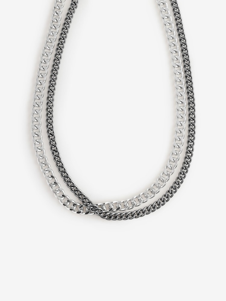 Curb Chain Necklace Pack - Image 1 of 3