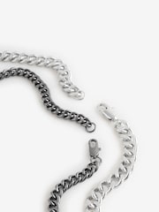 Curb Chain Necklace Pack - Image 2 of 3