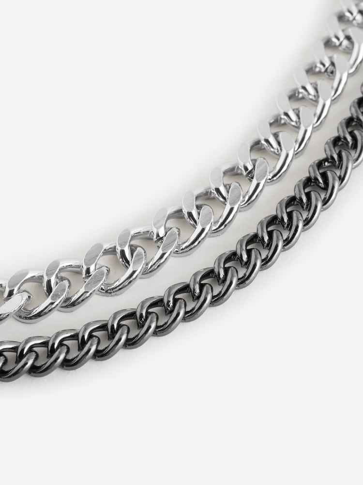 Curb Chain Necklace Pack - Image 3 of 3