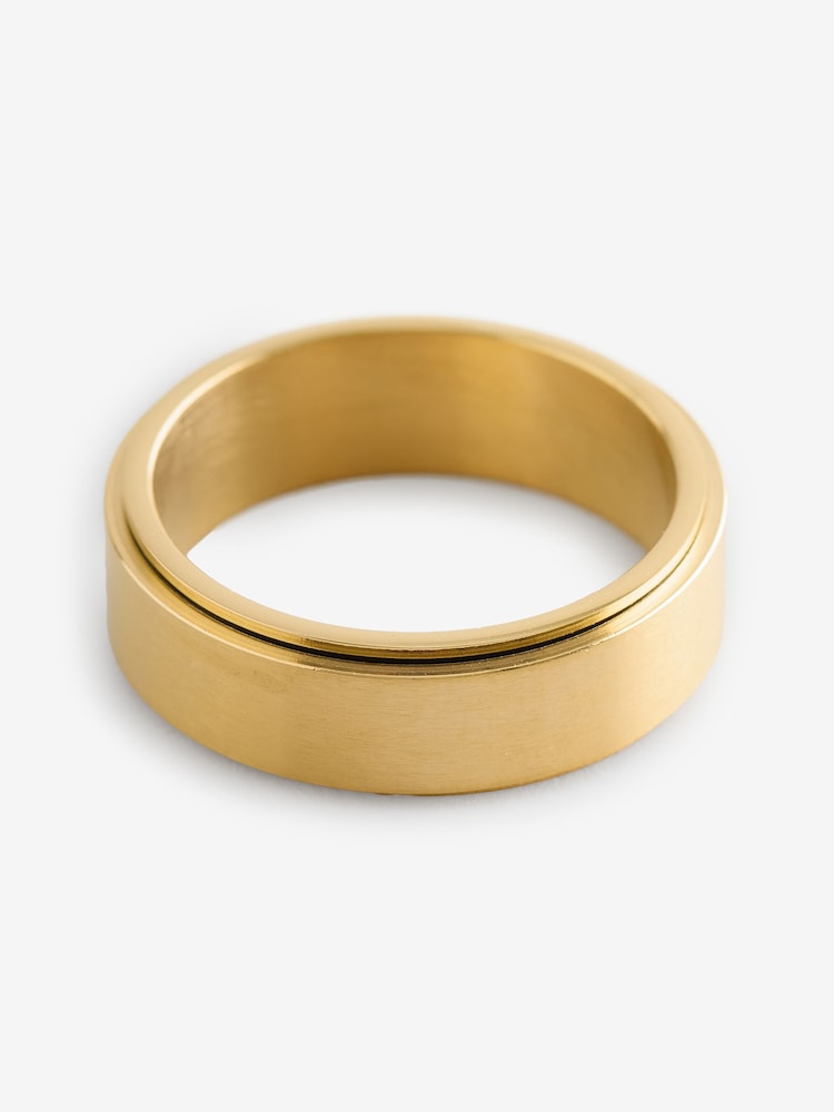 Stainless Spinner Ring - Image 1 of 4